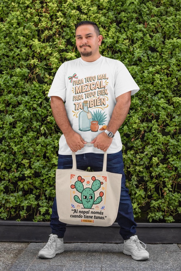 Tote bag personalizado diseño nopal