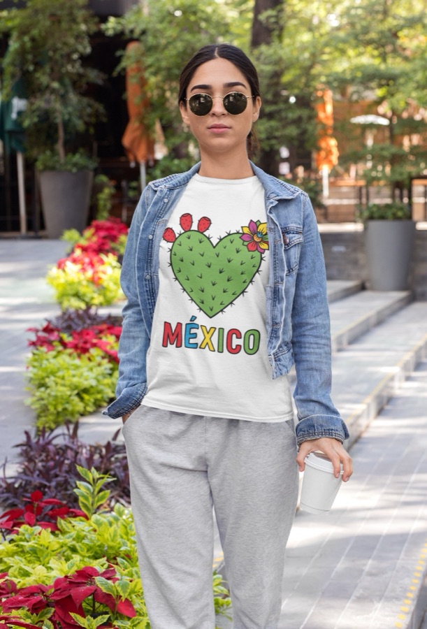 Playera personalizada Casa Rubí con diseño mexicano